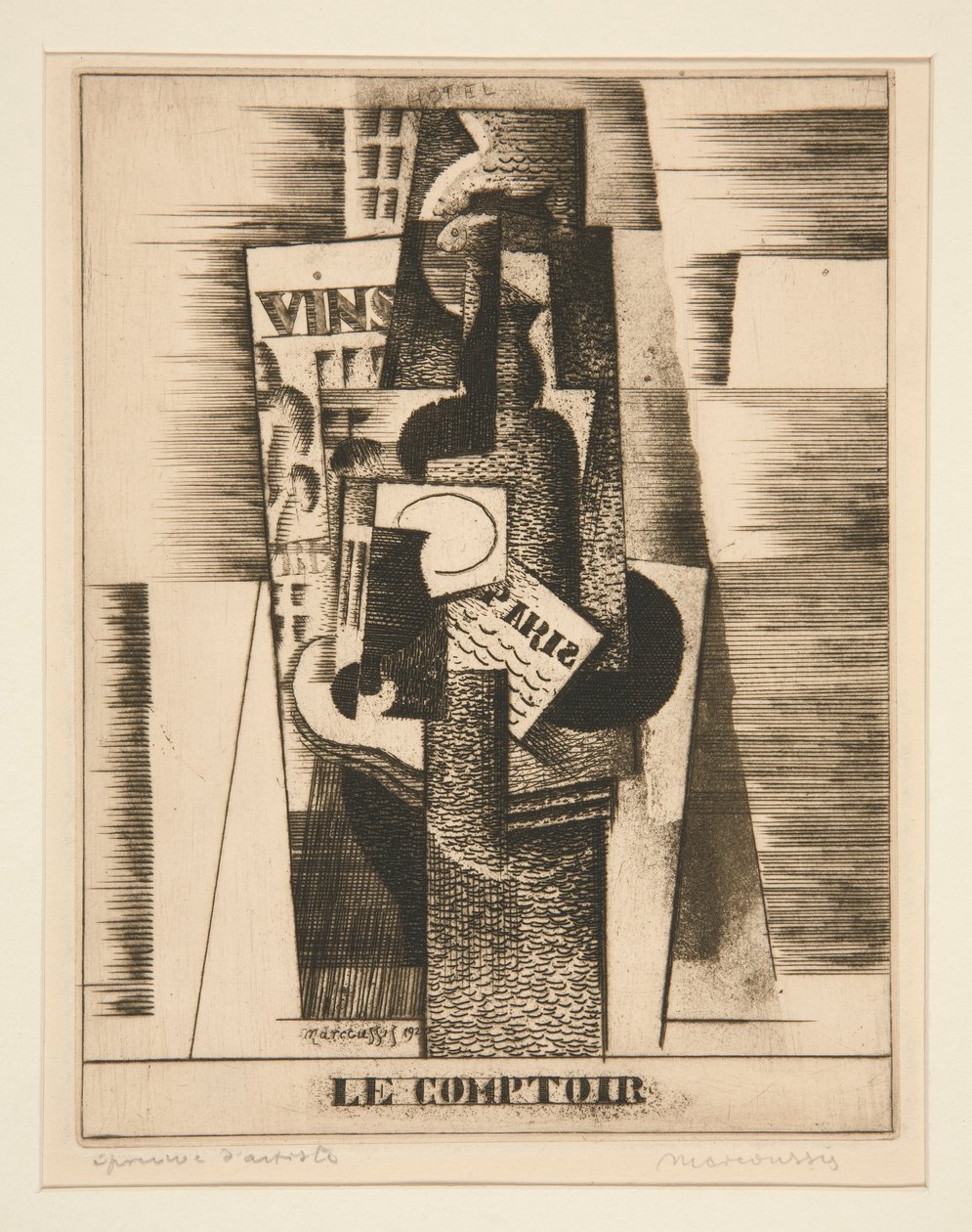 Disken av Louis Marcoussis