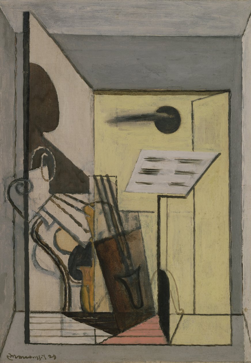 Resultatarket, 1929 av Louis Marcoussis