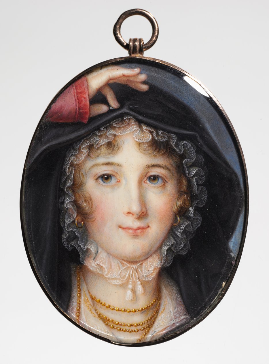 Portrett av en kvinne av Louis Marie Autissier