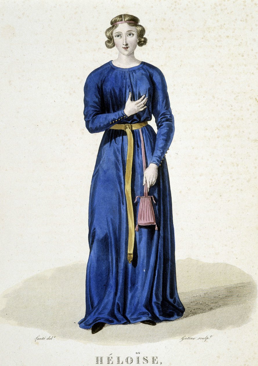 Héloise - i ""French Gallery of Famous Women"" av Louis Marie Lante