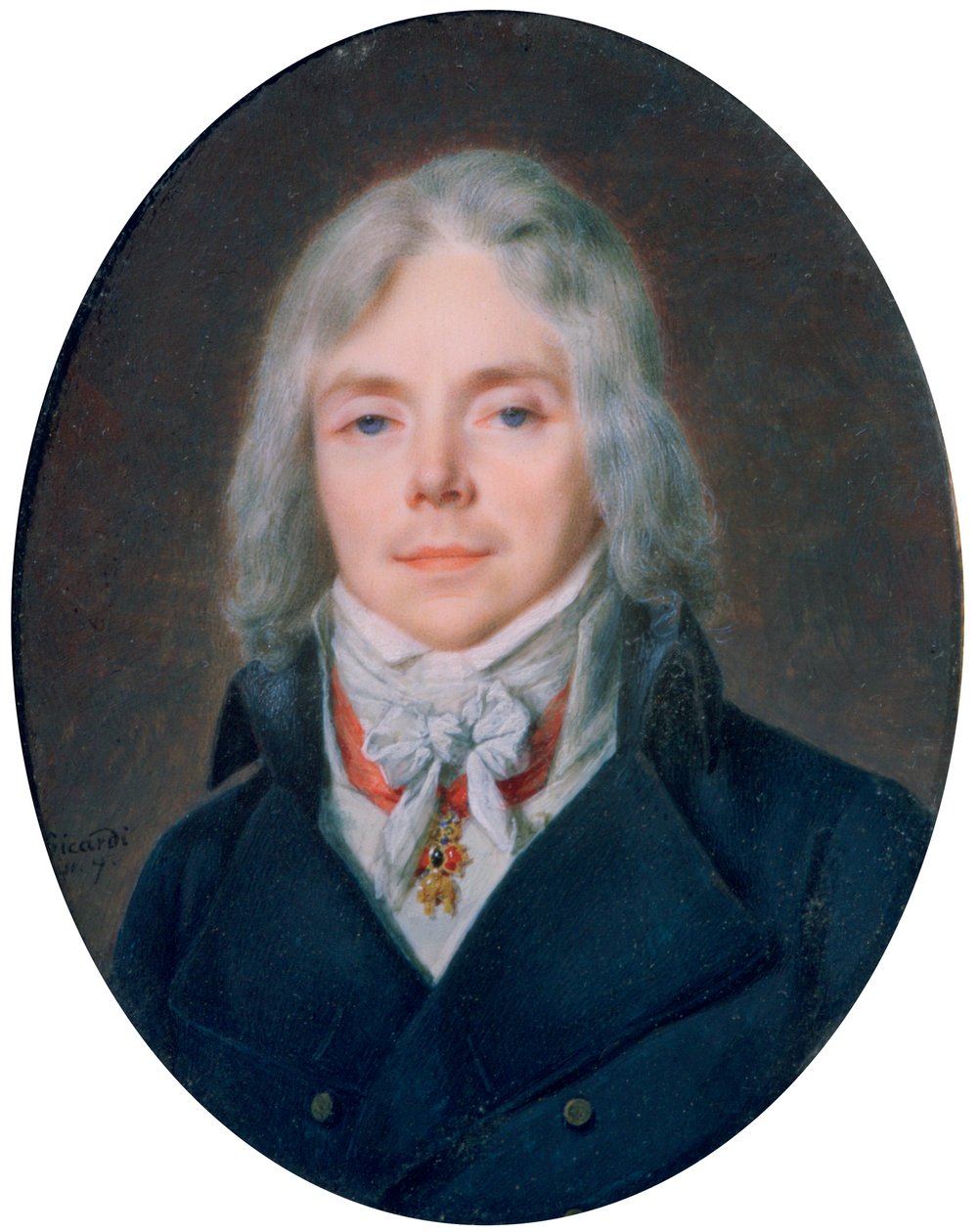 Charles-Maurice de Talleyrand, c1766-1825 av Louis Marie Sicard