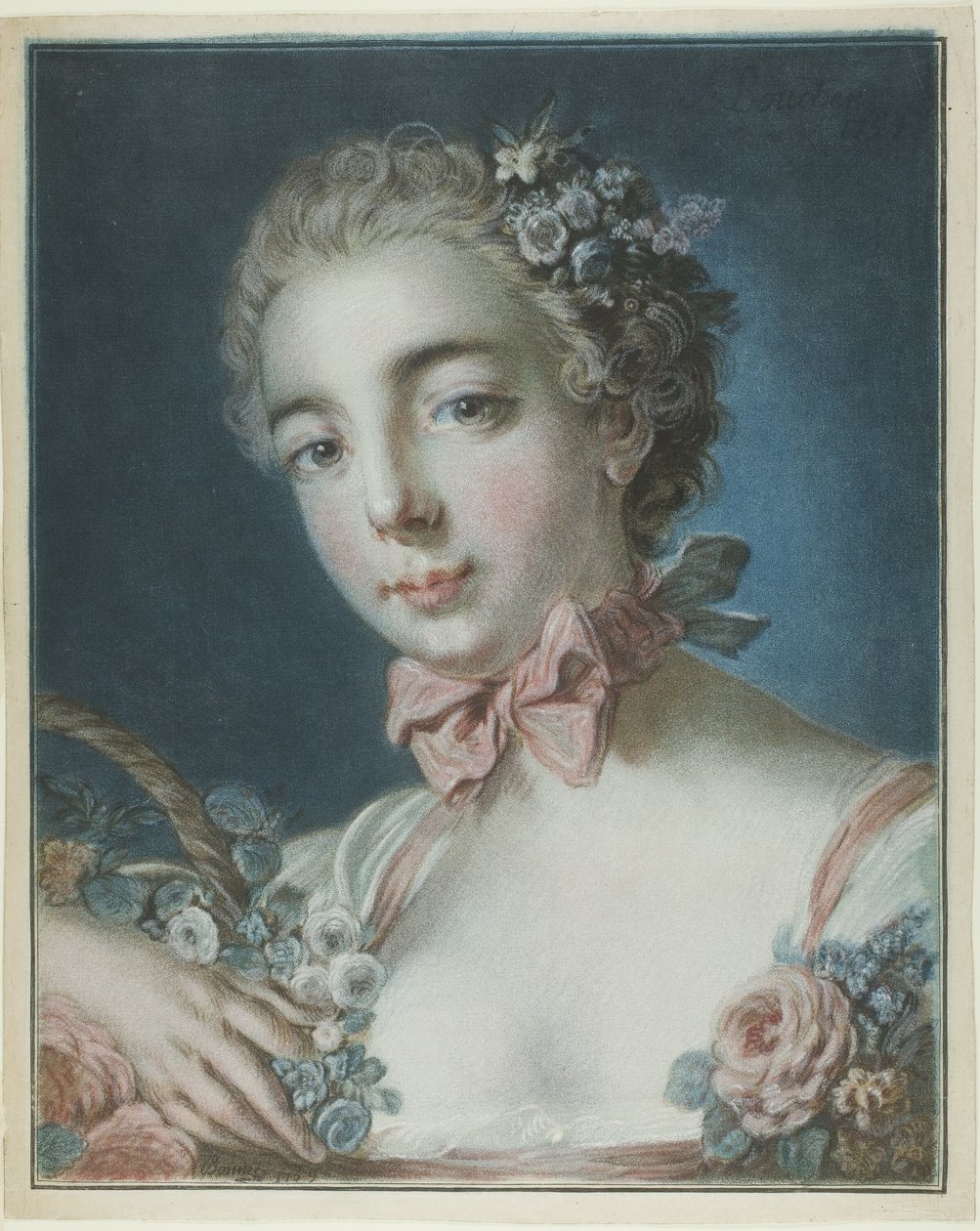 Leder for Flora av Louis Marin Bonnet