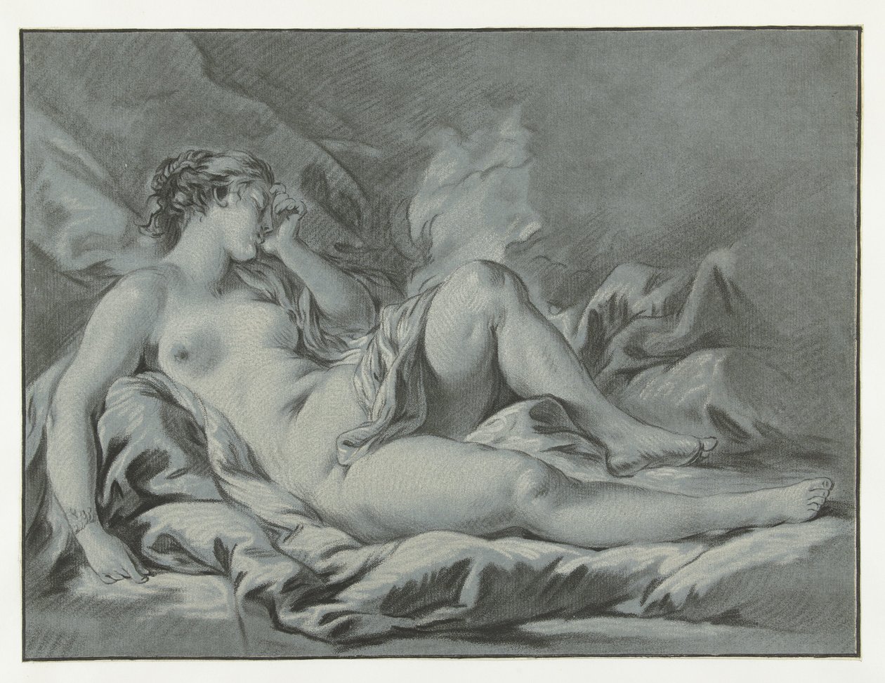 Slapende Venus Venus søvn av Louis Marin Bonnet