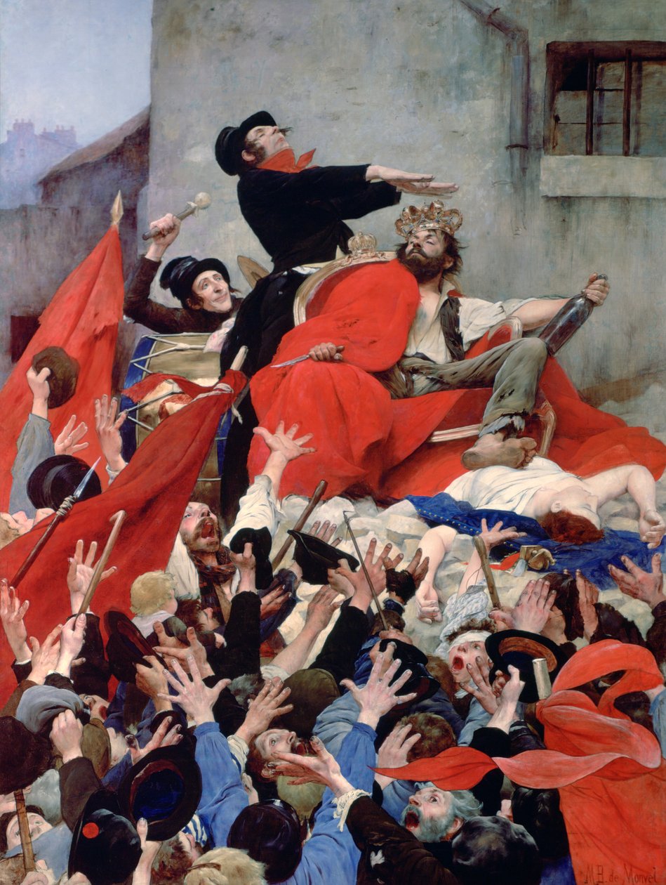 Apotheosis of the Rabble, 1884 av Louis Maurice Boutet de Monvel