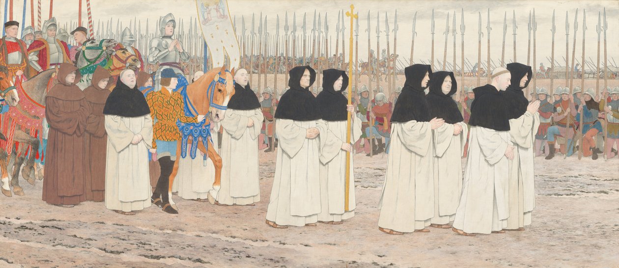 The Maid in Armor on Horseback (Joan of Arc-serien: III) av Louis Maurice Boutet de Monvel