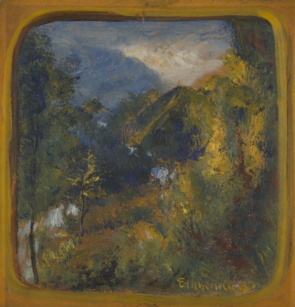 Fjelllandskap av Louis Michel Eilshemius