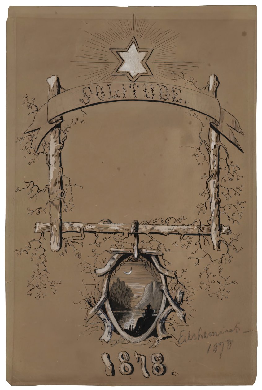 Ensomhet, 1878. av Louis Michel Eilshemius