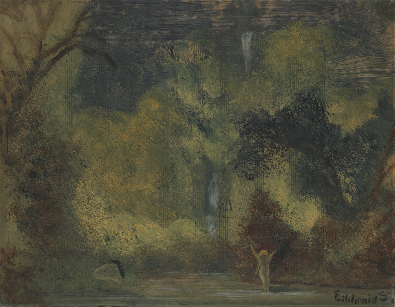 Bassenget av Louis Michel Eilshemius