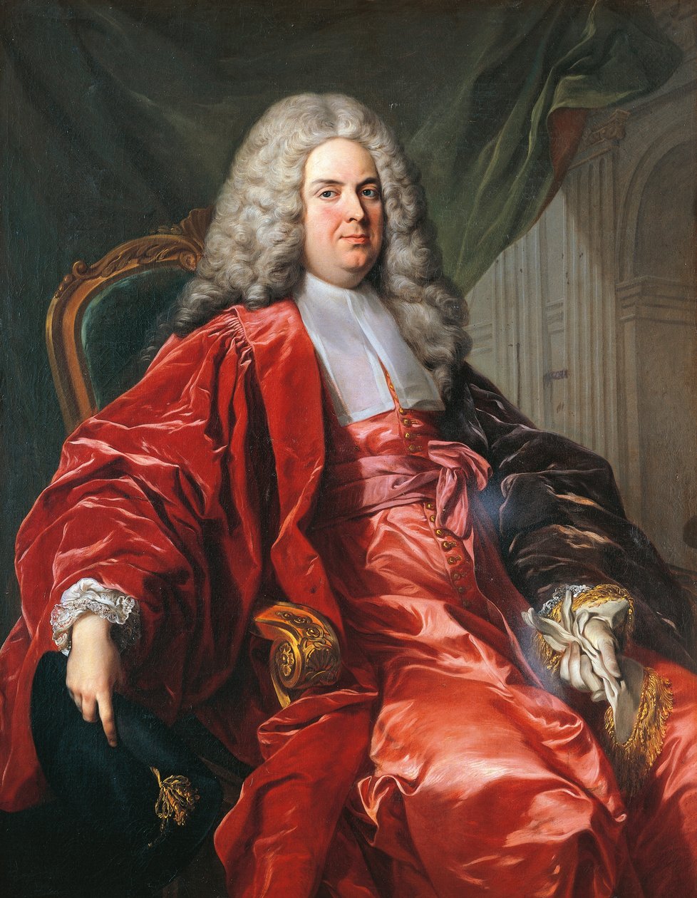 Portrett av Michel Etienne Turgot (1690-1751), av Lantheuil Michel Van Loo (1707-1771) av Louis Michel van Loo