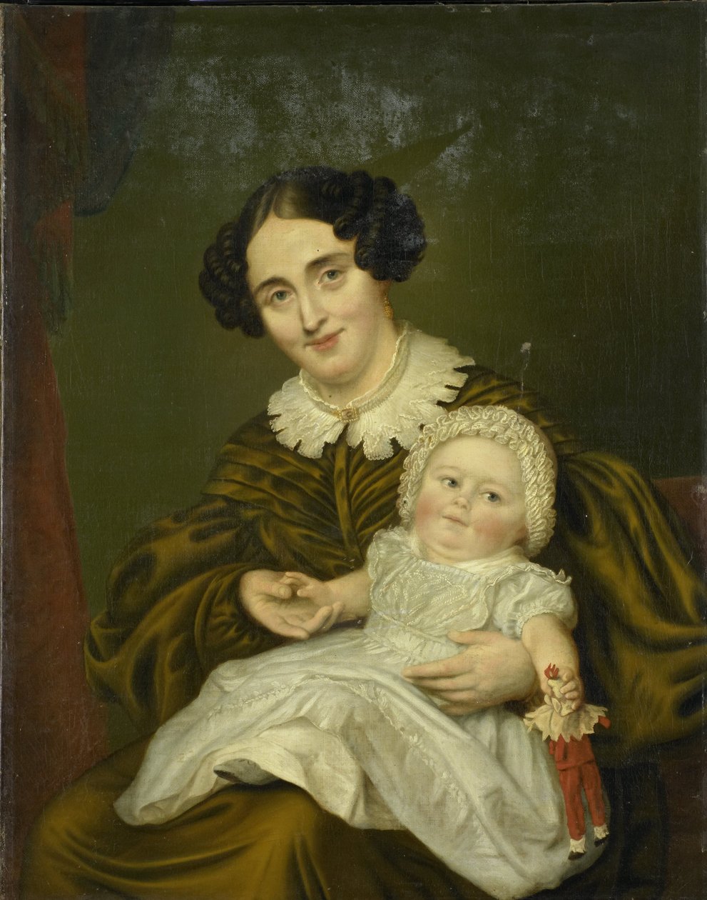 Mrs. Carp og hennes unge sønn av Louis Moritz
