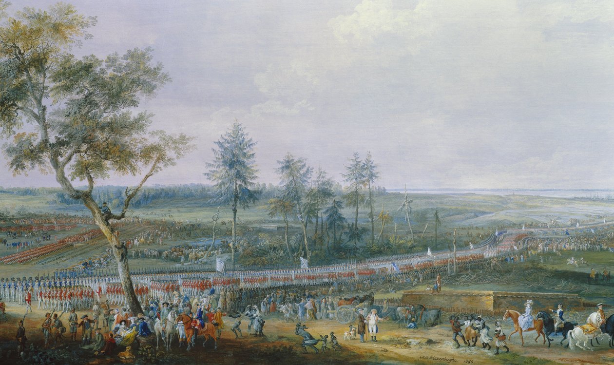 Tatt av Yorktown, Virginia, 19. oktober 1781, av Louis Nicolas van Blarenberghe