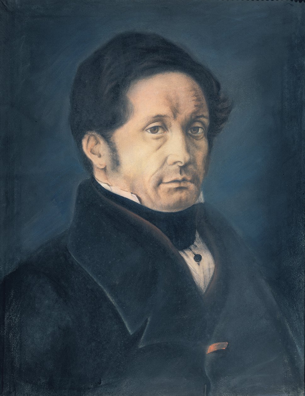 Jean-Joseph Pasteur (1791-1865) 1842 (pastell på papir) av Louis Pasteur