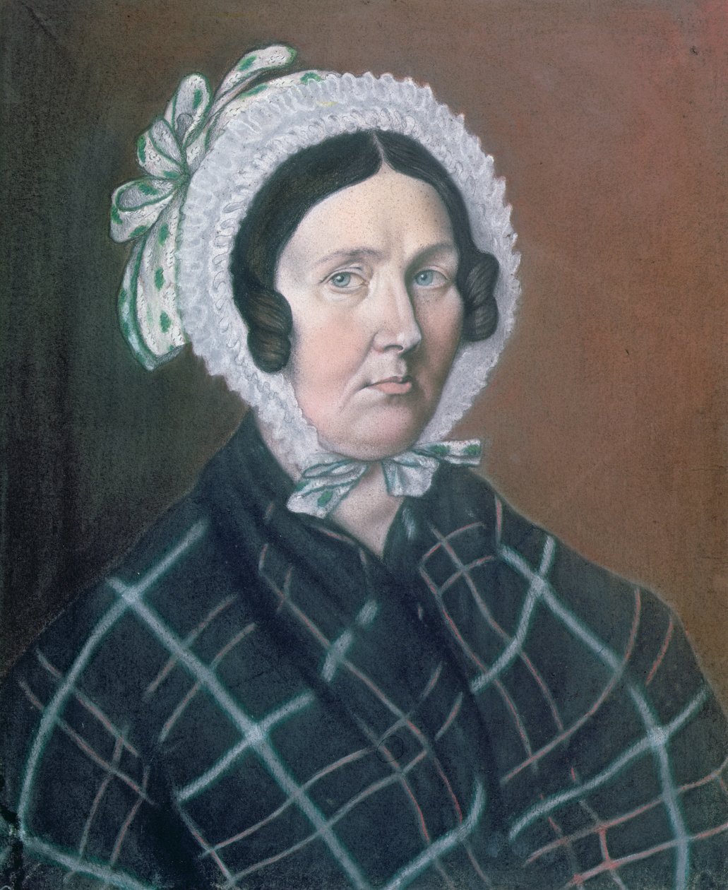 Jeanne Etiennette Pasteur (1793-1848) 1836 (pastell på papir) av Louis Pasteur
