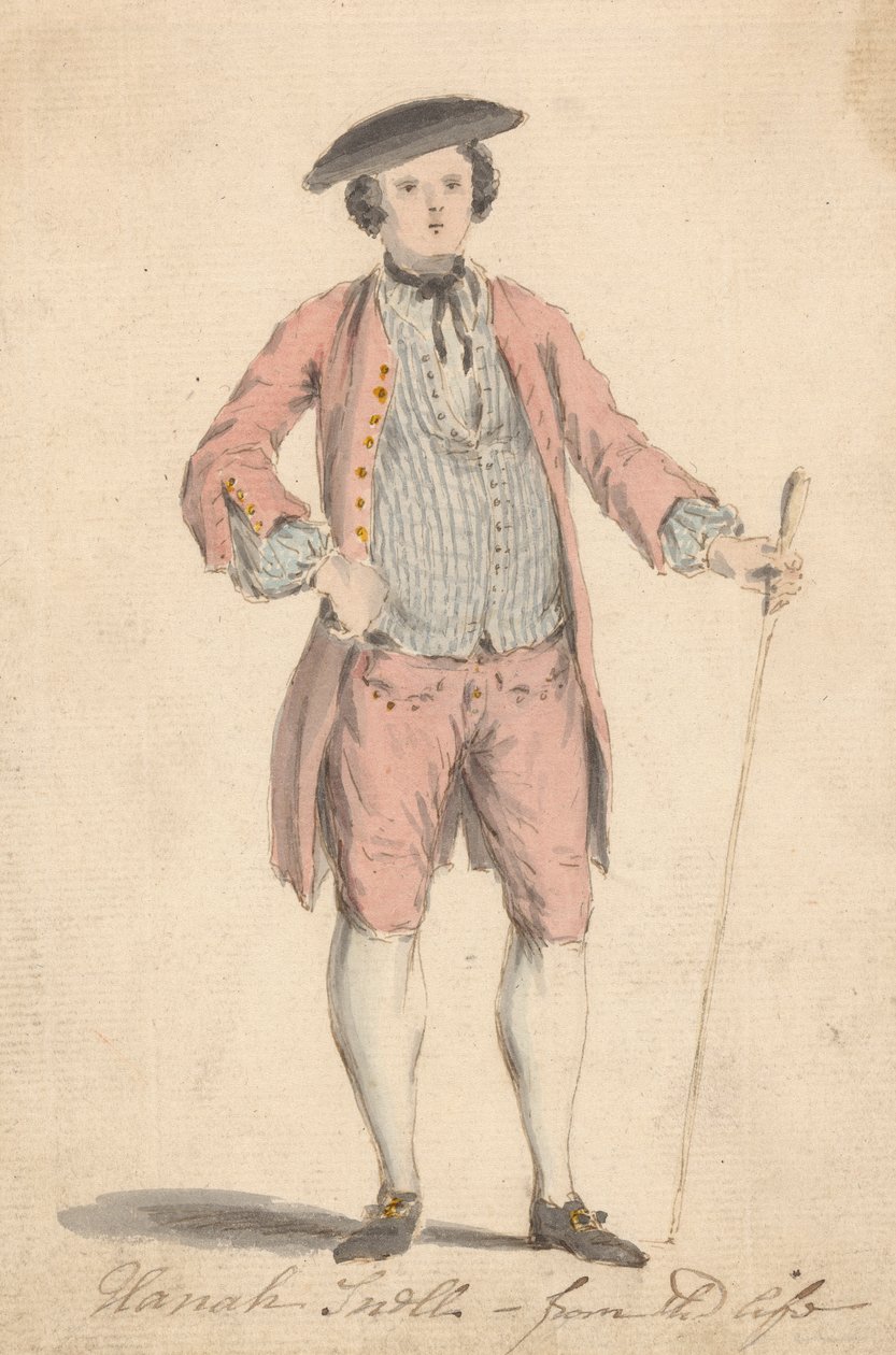 Hannah Snell - Fra livet (i mannlig kjole) av Louis Philippe Boitard
