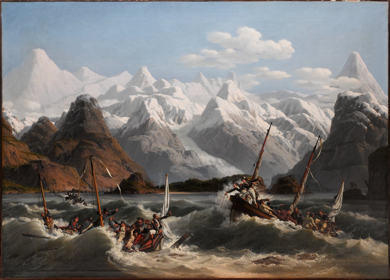 Forlis utenfor kysten av Alaska av Louis Philippe Crepin