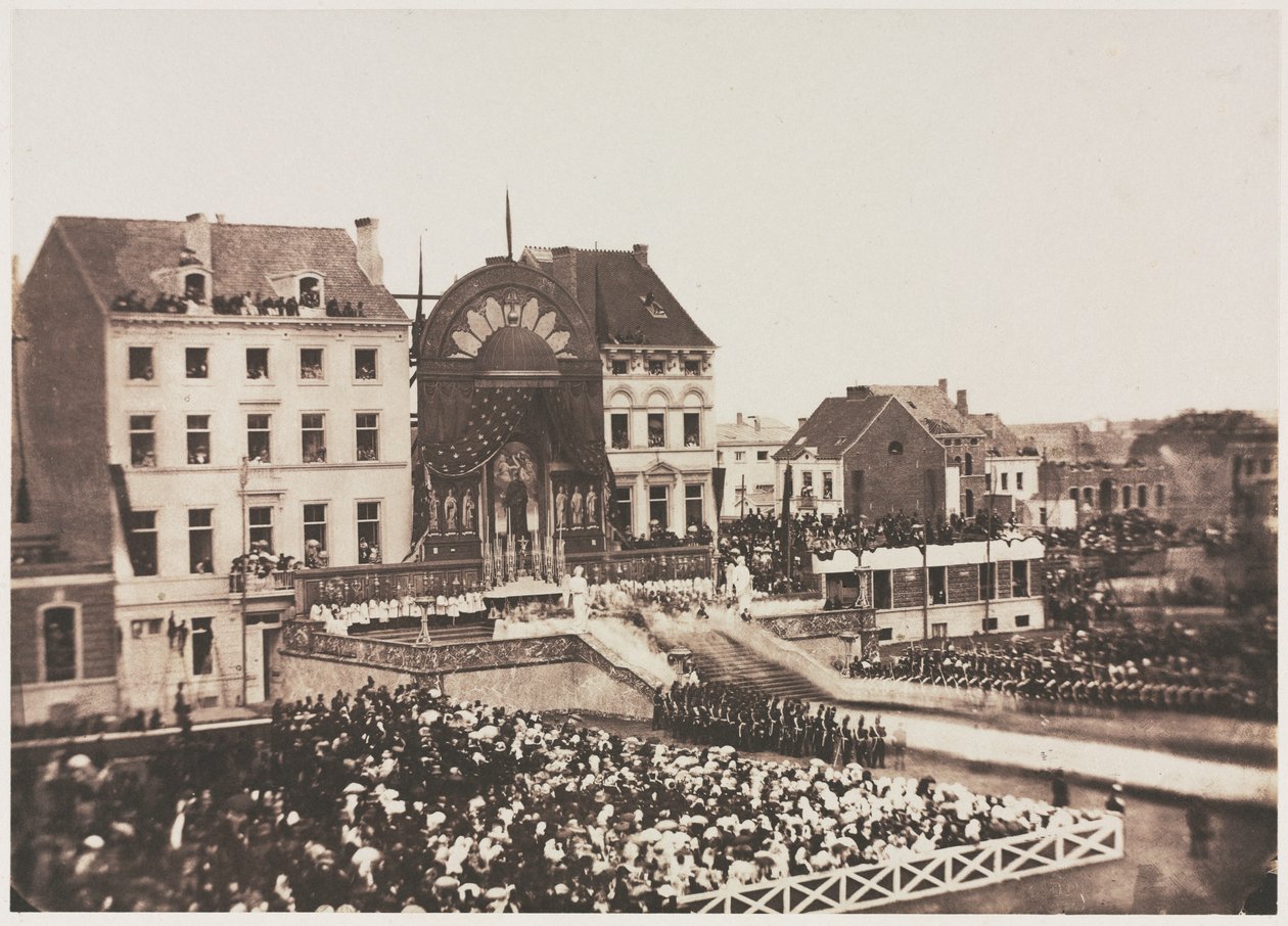 Uten tittel (takkefestseremoni) av Louis Pierre Theophile Dubois de Nehaut