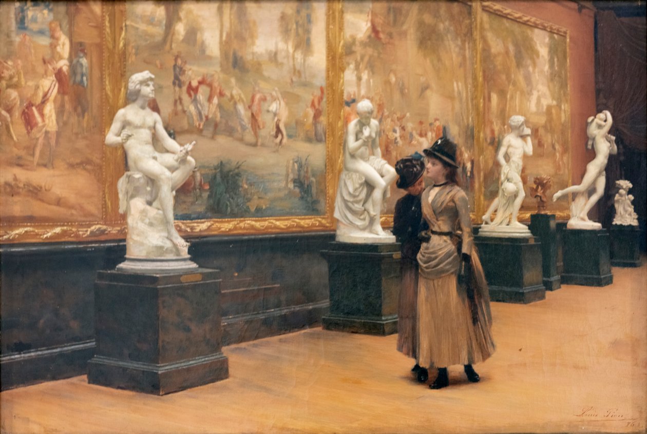 Besøk på museet av Louis Pion