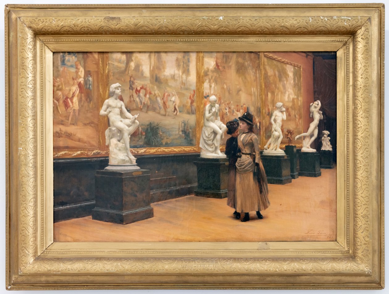 Besøk på museet av Louis Pion