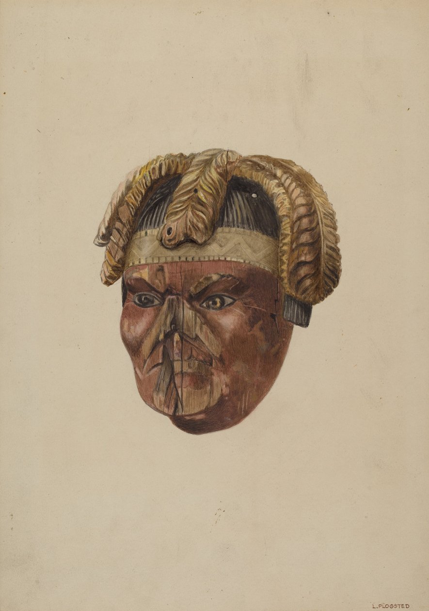 Figurhode "S.S. Robert Fulton" av Louis Plogsted