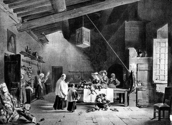 Velsignelsen av hjemmene av Louis Stanislas (after) Marin Lavigne