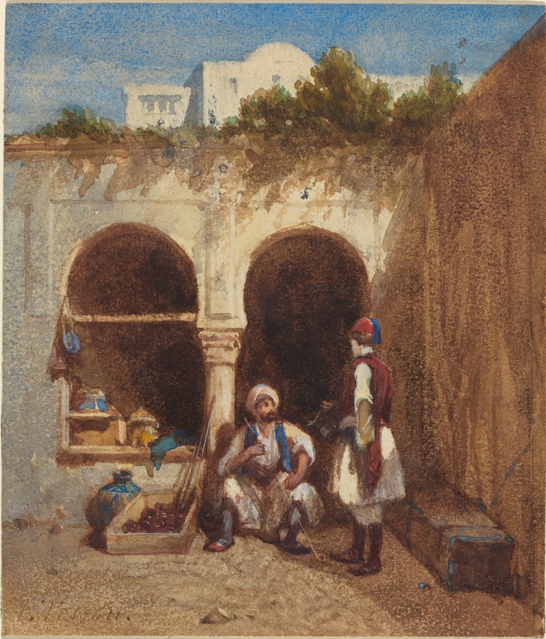 Arabisk marked av Louis Tesson