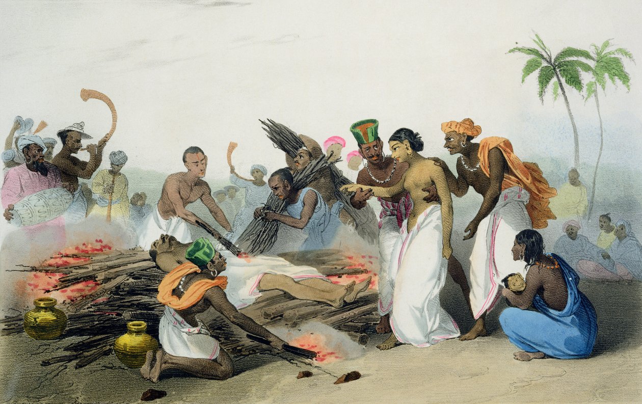 Suttee, plate 3 fra bok 15 av 