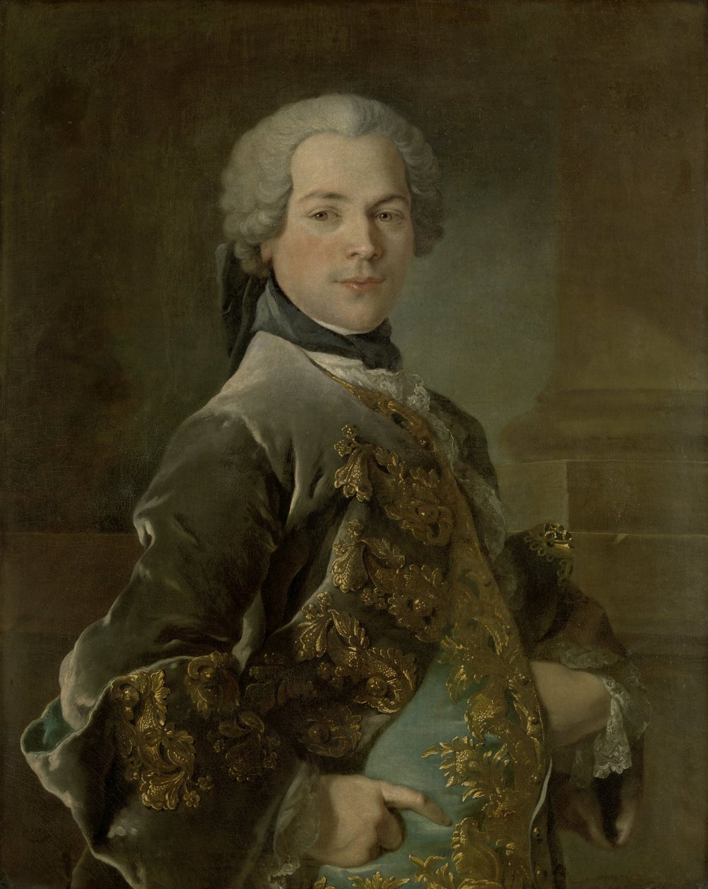 Portrett av Isaac van Rijneveld Portrett av Isaac van Rijneveld av Louis Tocqué