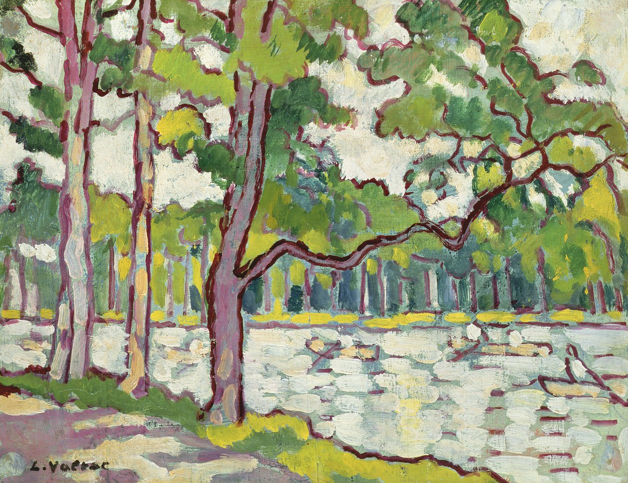 Bois de Boulogne av Louis Valtat