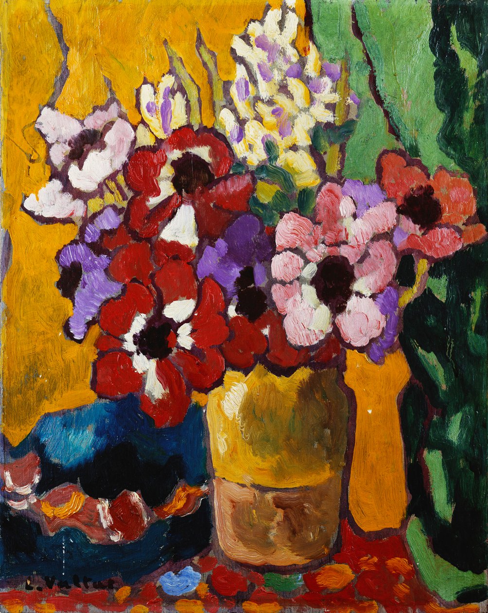 Blomsterbukett av Louis Valtat