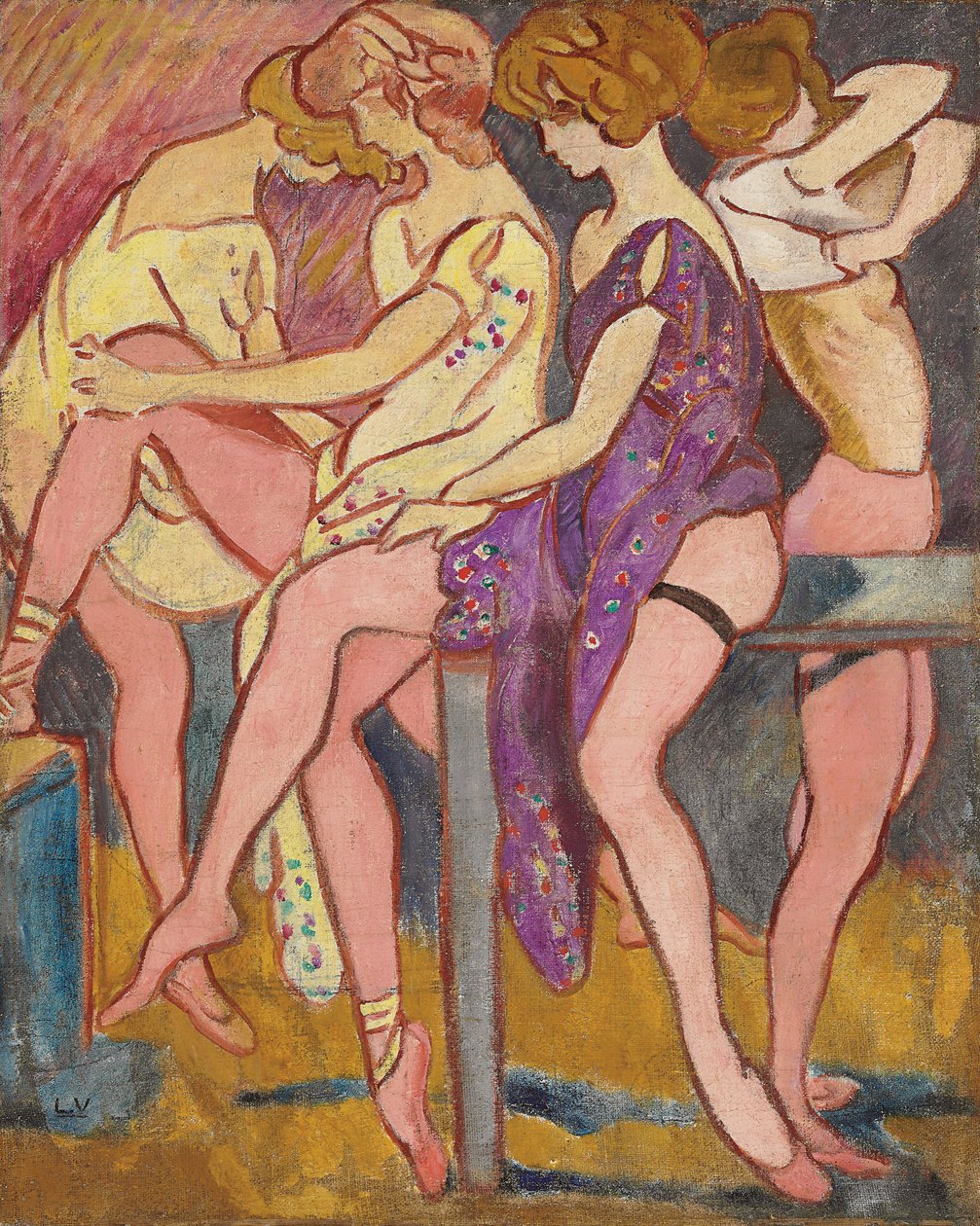 dansere; dansere av Louis Valtat
