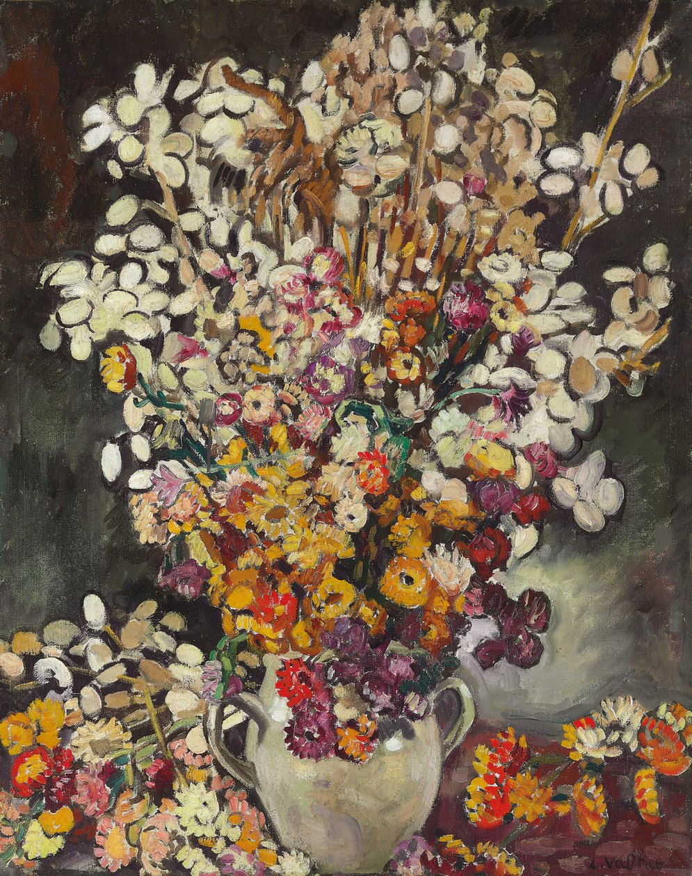 Blomsterbukett av Louis Valtat