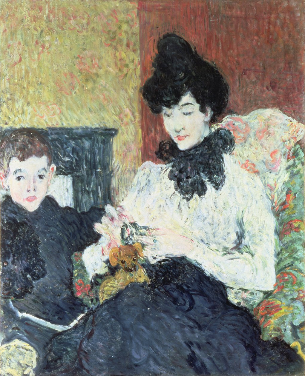 Madame Doubrere og hennes sønn av Louis Valtat