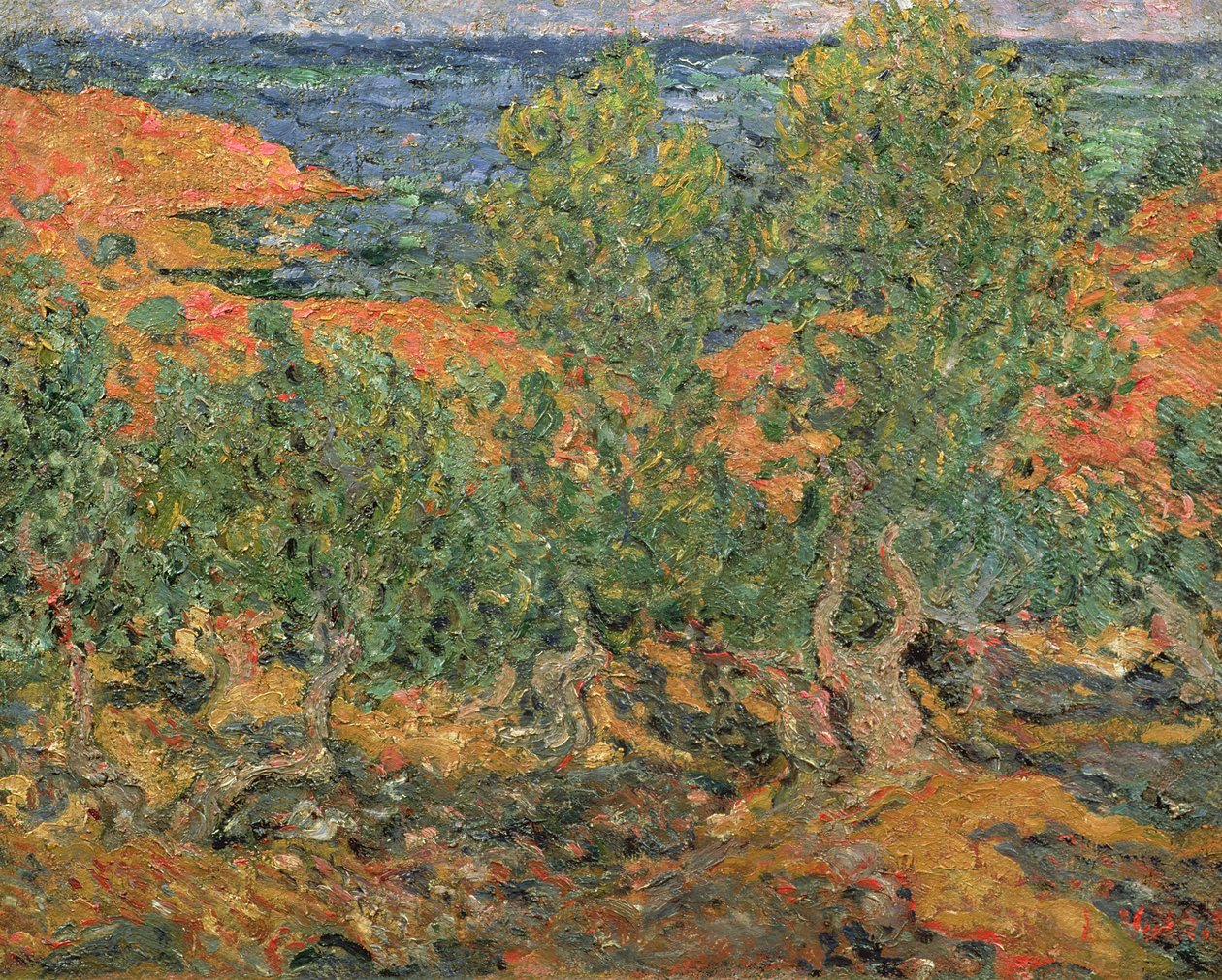 Oker steiner av Louis Valtat