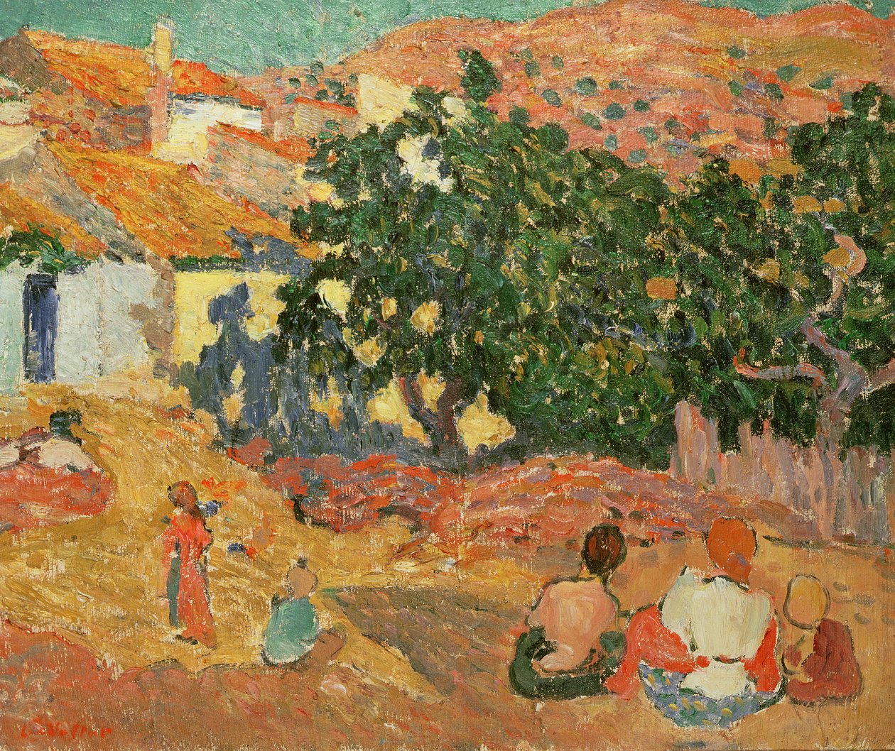 Spansk landskap av Louis Valtat