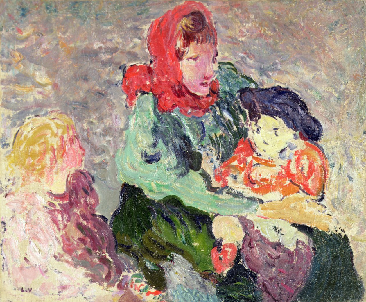 Det røde skjerfet av Louis Valtat
