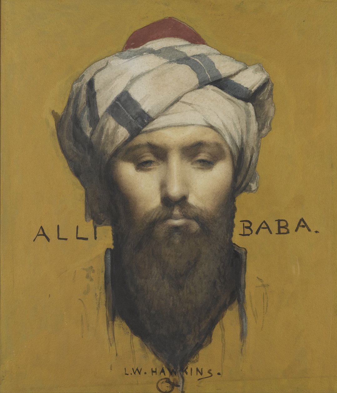 Ali Baba av Louis Welden Hawkins