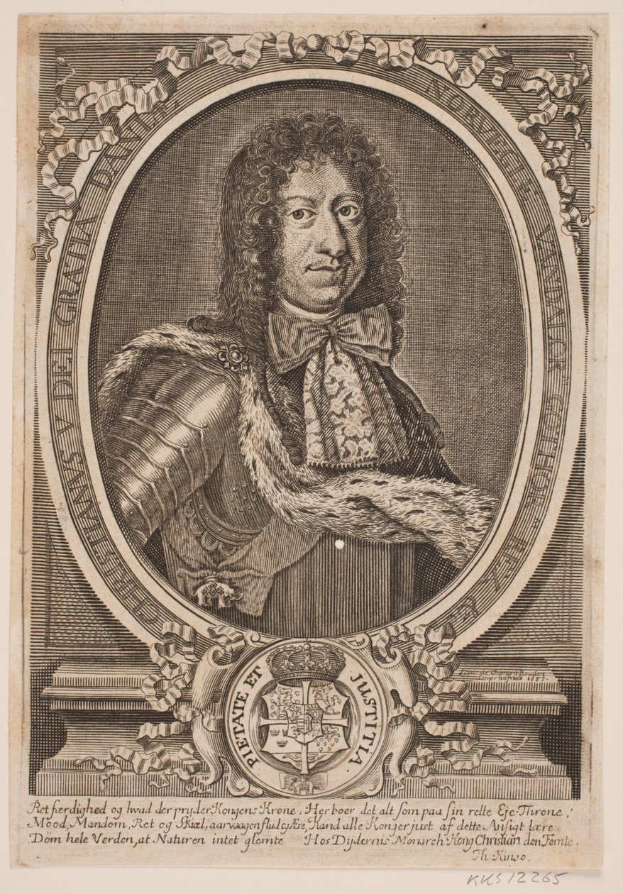 Christian V av Louis de Chomond Boudan