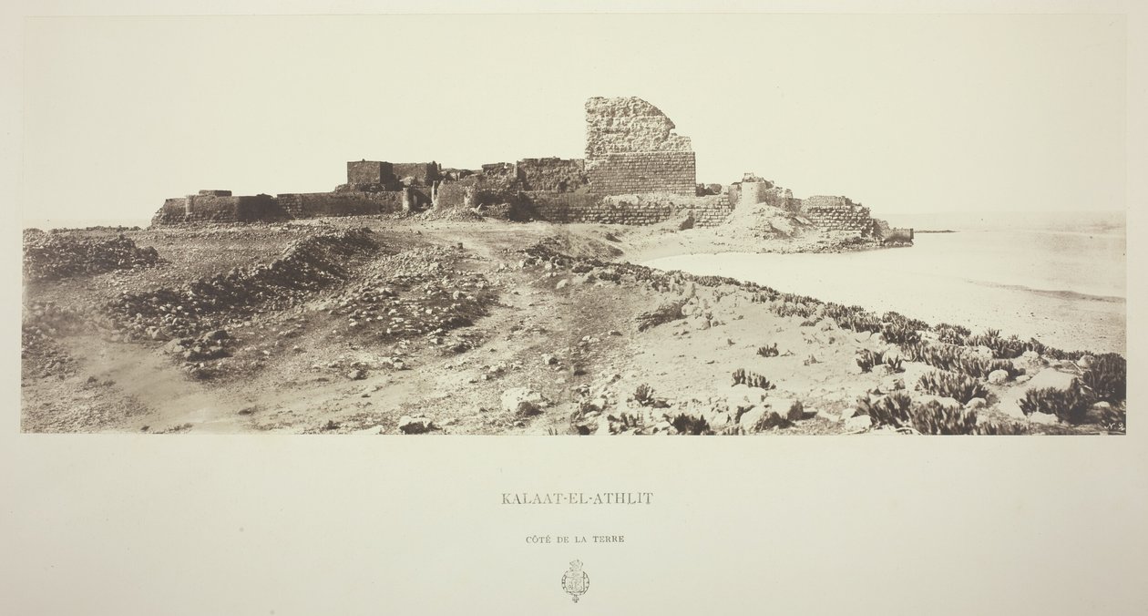 Kalatt-El-Athlit, Side av jorden av Louis de Clercq