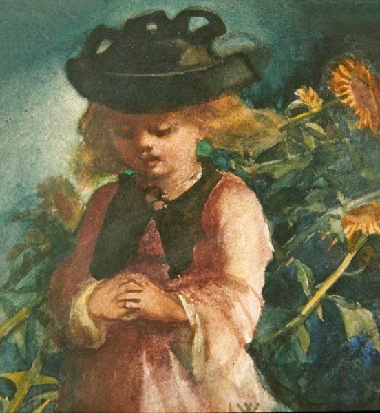 Dandylions, ca. 1875 (akvarell på papir) av Louisa Anne Marchioness of Waterford
