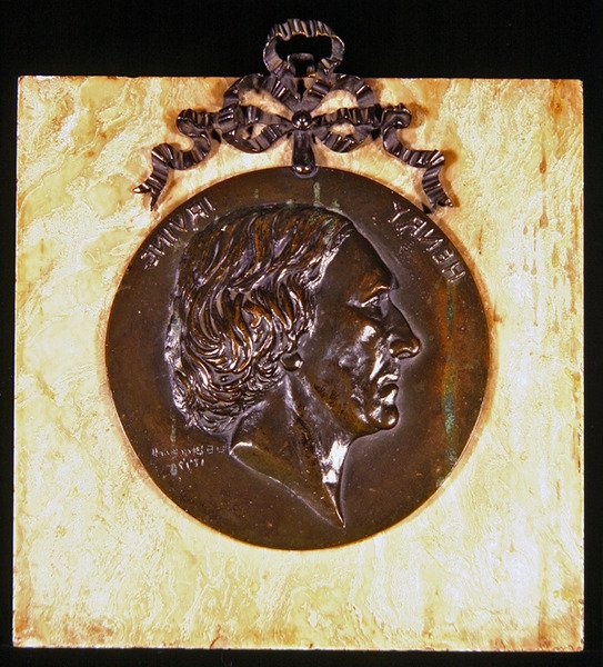Portrett av Henry Irving av Louisa E. Blacker