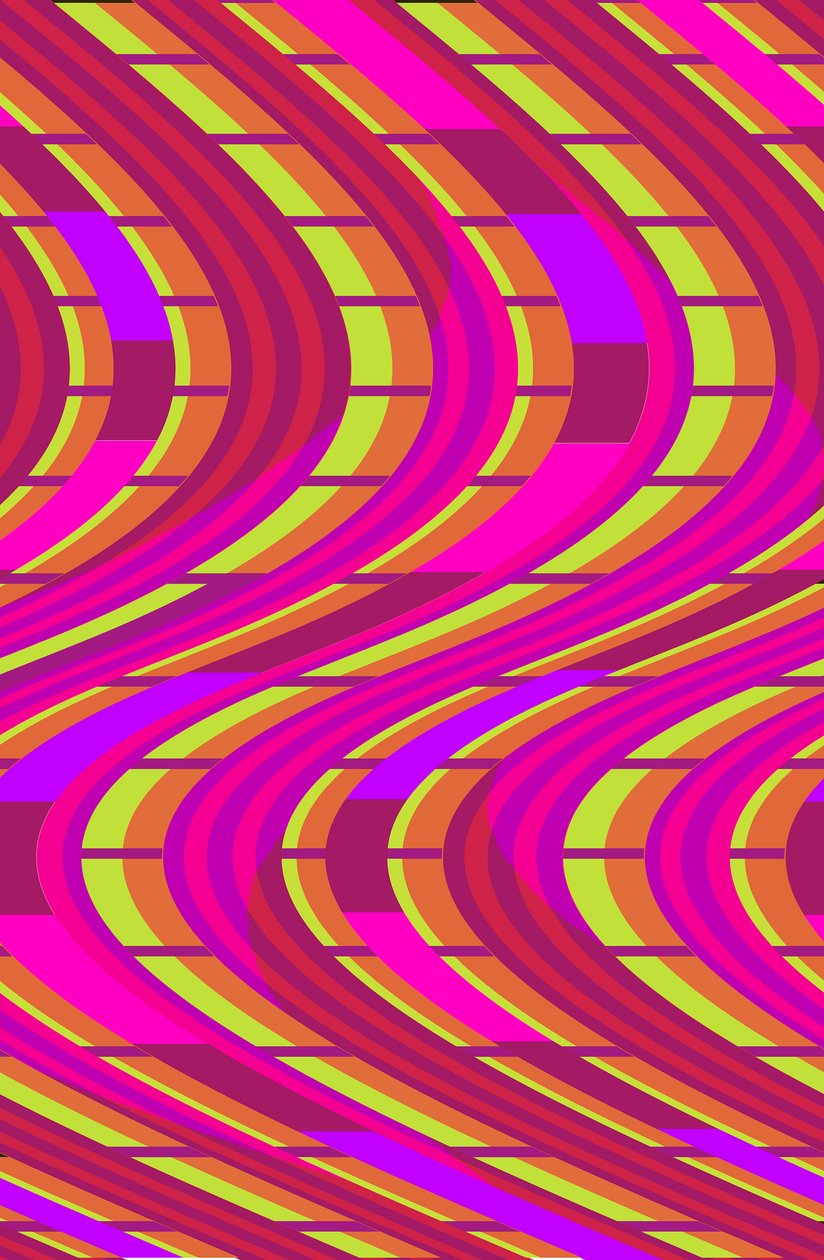 Bold Swirl (digital) av Louisa Hereford