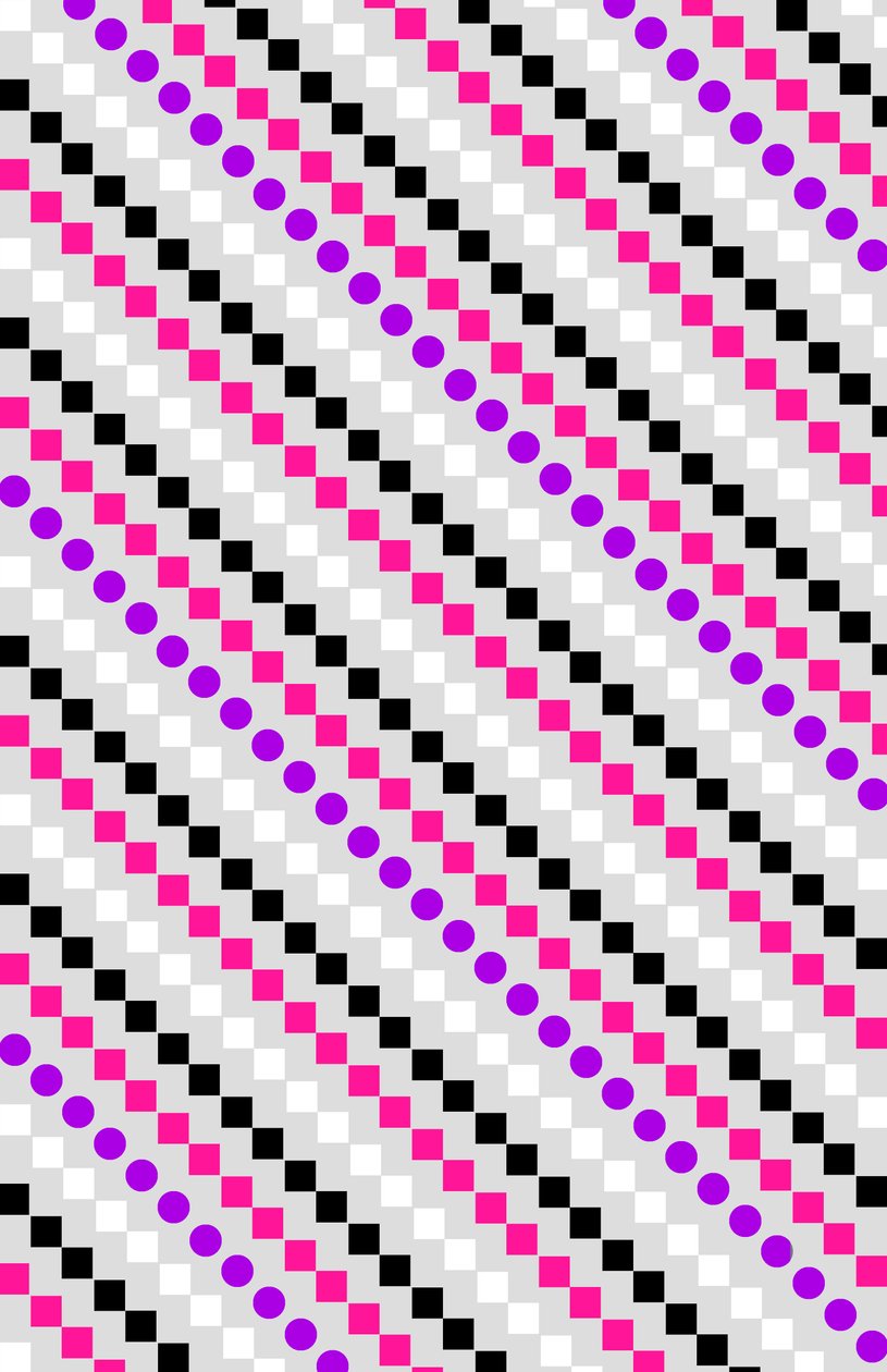 Boxed Stripe, 2014 (digitale medier) av Louisa Hereford