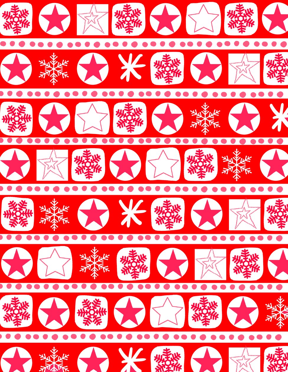 Christmas Wrap Stripe, 2017, Digital Media av Louisa Hereford