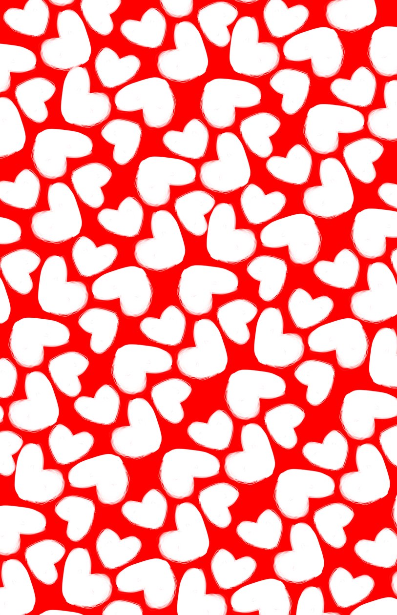 Drawn Hearts, 2014 (digitalt bilde) av Louisa Hereford