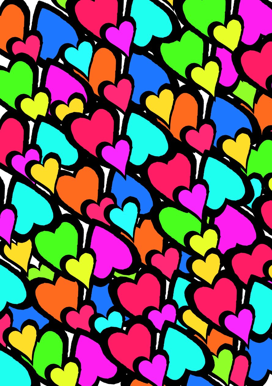 Hearts, 2011 (digital) av Louisa Hereford