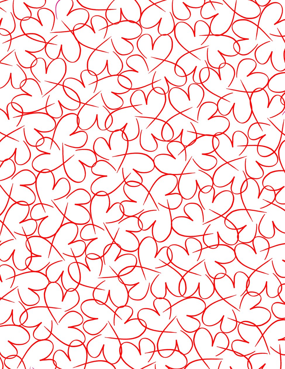Linked Hearts, 2014 (digitalt bilde) av Louisa Hereford