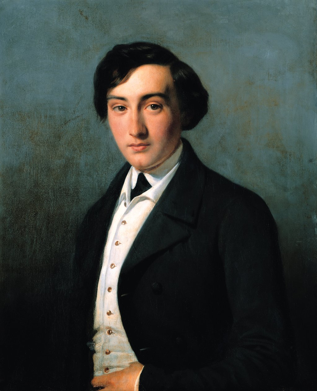 Portrett av Lucien Petipa (1815-98) 1849 av Louise Adelaide Desnos