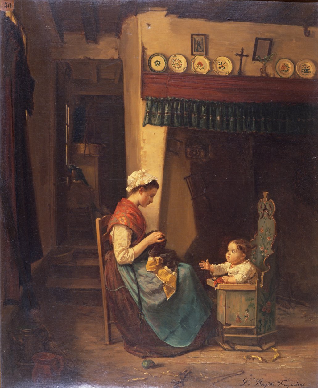 Mor og barn av Louise Becq de Fouquieres