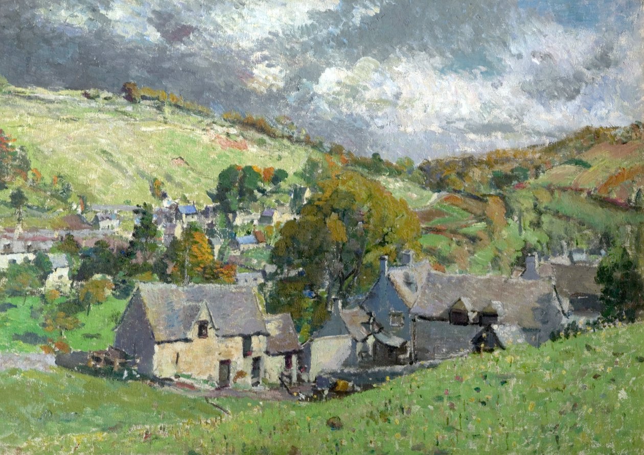 A Gloucestershire Village, 1919 av Louise Pickard