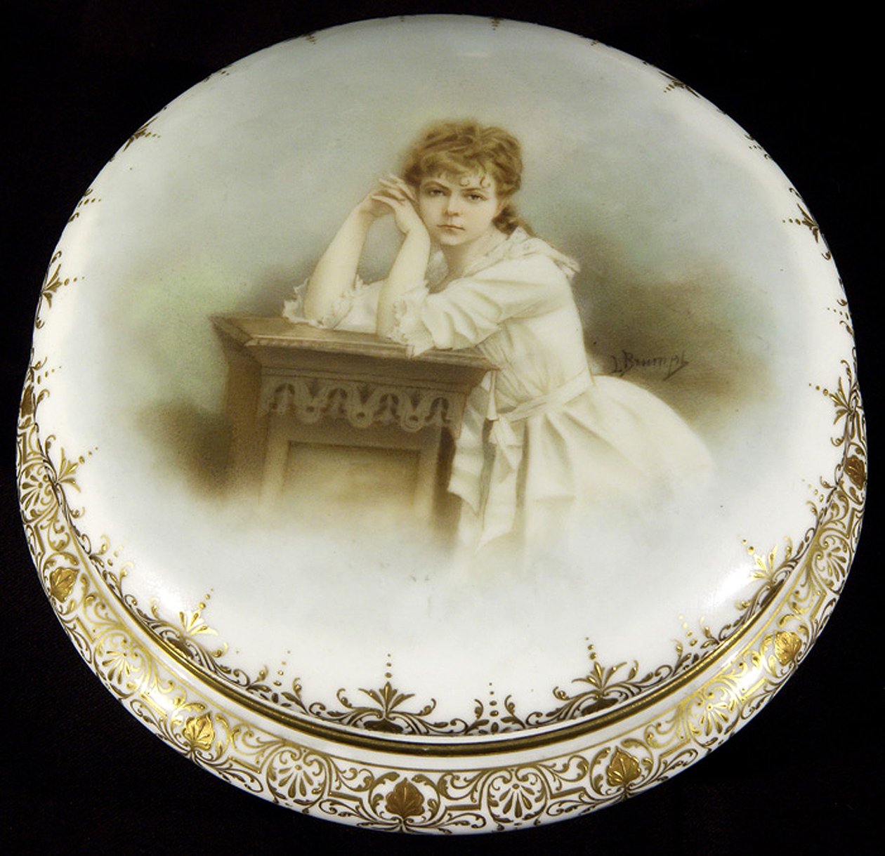 Bonbonnière Marie Bashkirtseff av Marie Louise Catherine Breslau